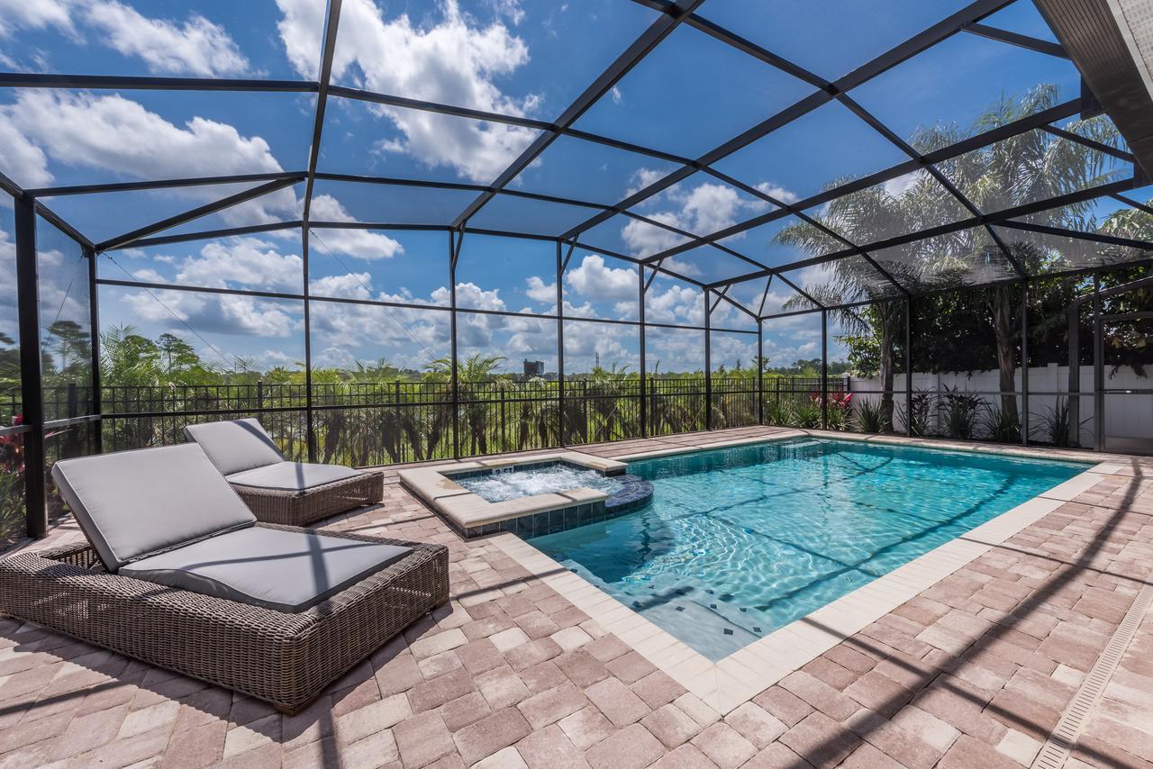 Stylish Home By Rentyl With Water Park Access Near Disney - 7497M Orlando Extérieur photo