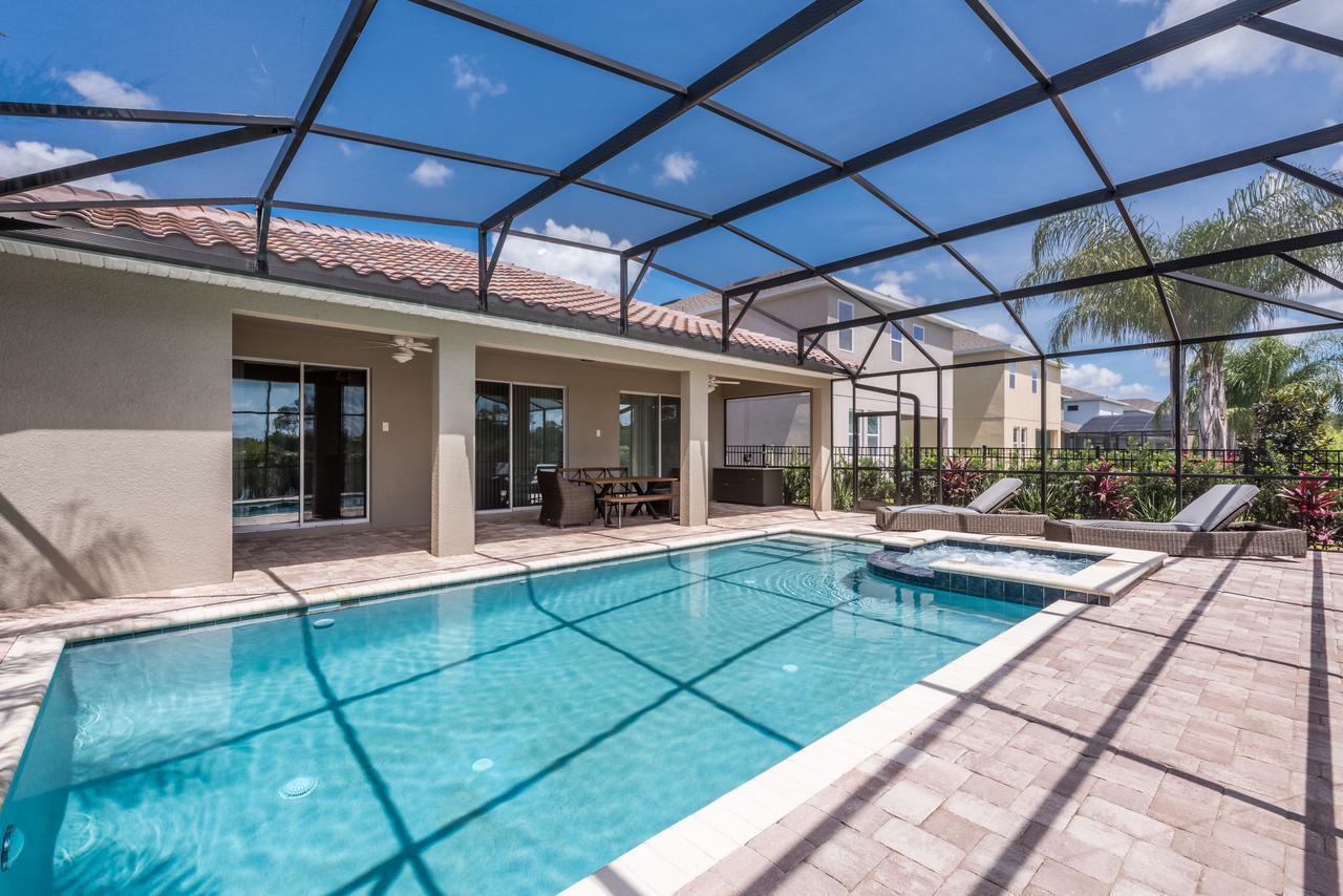 Stylish Home By Rentyl With Water Park Access Near Disney - 7497M Orlando Extérieur photo